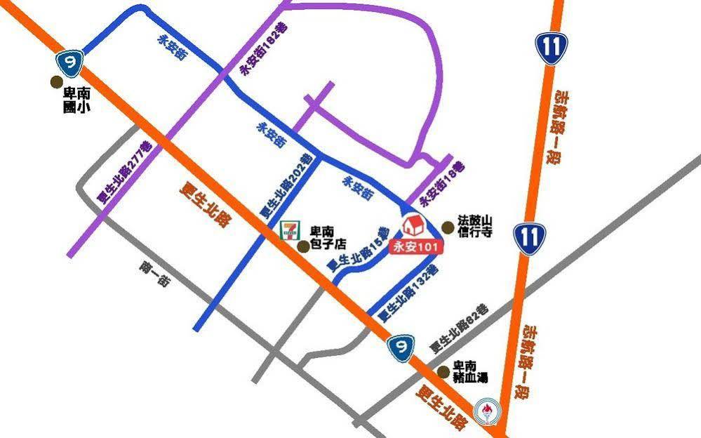 永安101 Wing On X 國旅補助-1000元 Bed and Breakfast T'ai-tung Eksteriør billede